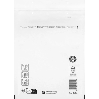 SECUPACK s.r.o. Obálka dopisní bublinková 180 x 265mm 14/D OXY 661313