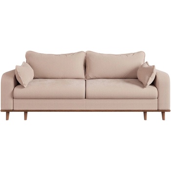 ROPEZ Бежов диван от рипсено кадифе 220 cm Beata - Ropez (Beata Sofa 4os. z f.spania tk. Fjord 23)