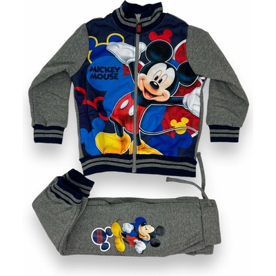 Chlapčenská tepláková súprava Mickey Mouse sivá