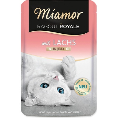 Miamor Ragout Royale lososové želé 100 g