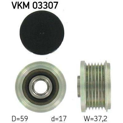 Předstihová spojka SKF VKM 03307