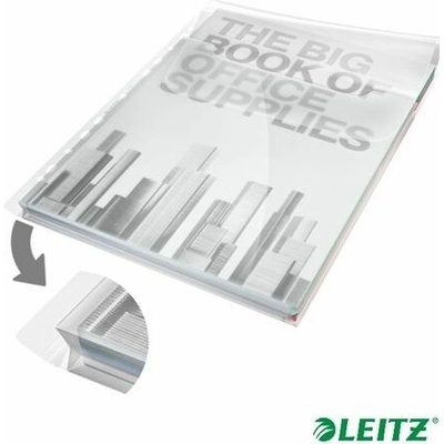 LEITZ Jumbo Euroobal A4 180 mikronů číry povrch 20 mm s chlopňou 5 ks