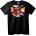 NOONEBRAND Тениска Naruto Червени маратонки - 2XL, White