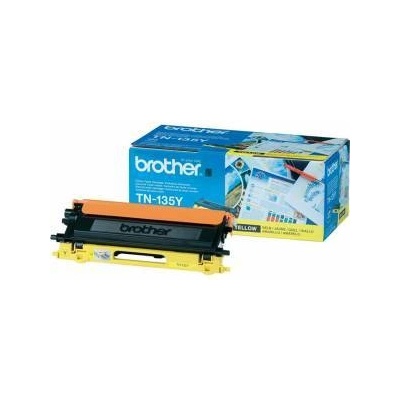 Brother Тонер касета Brother TN-135Y, 4000 страници, Yellow, За HL4040 / DPC9040, Жълт, office1_3020100023