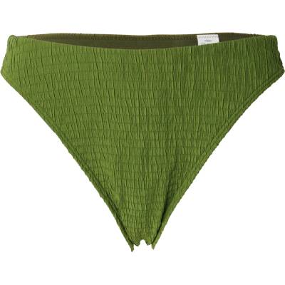 Abercrombie & Fitch Долнище на бански тип бикини зелено, размер L