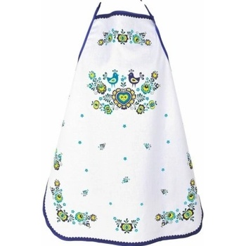 Dekortextil Zástěra Folklór modrý