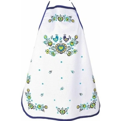 Dekortextil Zástěra Folklór modrý