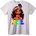 NOONEBRAND Тениска Честен Ден на Момичето - 5XL, White