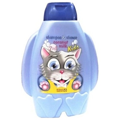 Botanic detský šampón a sprchový gél 300 ml Coconut milk