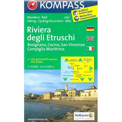 Riviera degli Etruschi 2461 1:50T NKOM
