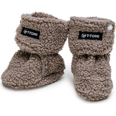 T-tomi Capáčky Teddy cream grey