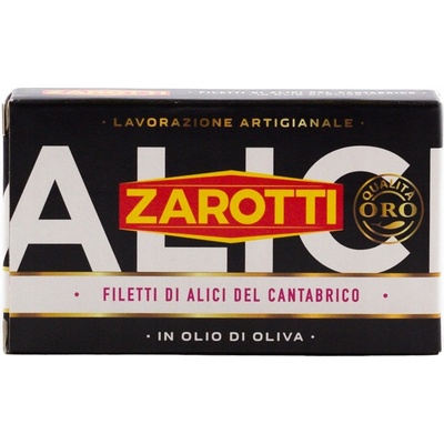 Zarotti Filety z ančovičky v olivovém oleji Cantabrico oliva 70 g