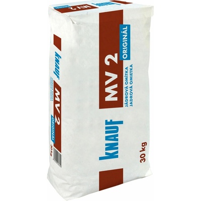 Knauf Jádrová omítka hrubá MV2