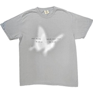 Post Malone Butterfly (Ex-Tour) Grey L Риза (POSTTS11MG03)