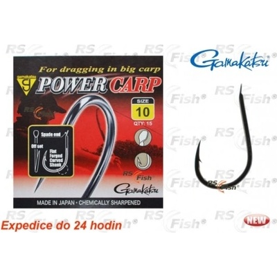 Gamakatsu Power Carp NSB vel.10 15 ks