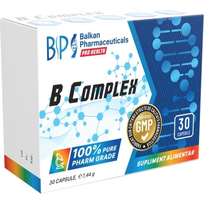 Balkan Pharmaceuticals B-Complex BP [30 капсули]