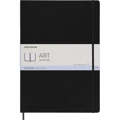 Moleskine A3 skicář tvrdé desky černý