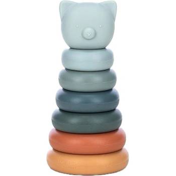 Freeon Силиконова кула за подреждане Freeon Free2Play - Мечки, синя (46231)