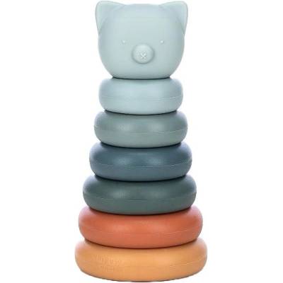 Freeon Силиконова кула за подреждане Freeon Free2Play - Мечки, синя (46231)