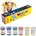 Toy Color Бои за рисуване с пръсти Toy Color 6 цвята