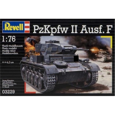 Revell PzKpfw II Ausf. F Model Set tank 1:76