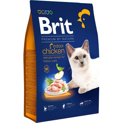 Brit Premium Cat by Nature Indoor Chicken 2 x 8 kg
