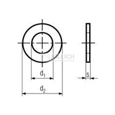 podložka M12 pr.13x24x2.5 140HV ZINEK plochá DIN 125A – Zbozi.Blesk.cz