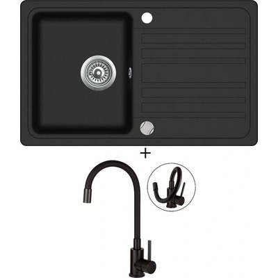 Set Aquastone GALA 40 + Deante NEO LUNO BOC N72M