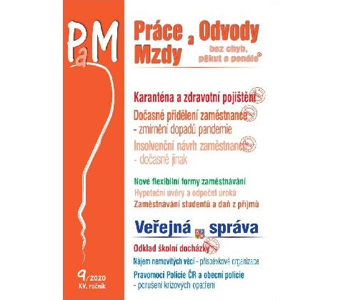 Práce a mzdy 9/2020