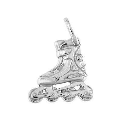 Infinitysilver Stříbrný přívěsek in-line brusle 441481