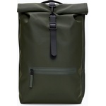 Rains Градска раница Rains Rucksack Rolltop 13 + 4 l green