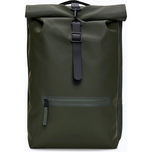 Rains Градска раница Rains Rucksack Rolltop 13 + 4 l green