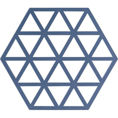 Zone Denmark Подложка за горещи съдове Triangles синя (330343)
