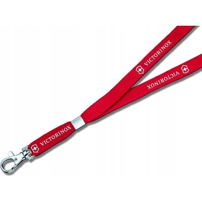 Snúrka na krk Victorinox 4.1879 s karabínou, červená