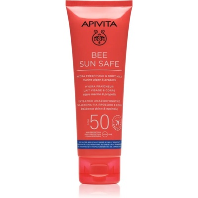 APIVITA Bee Sun Safe слънцезащитен лосион за лице и тяло SPF 50 100ml