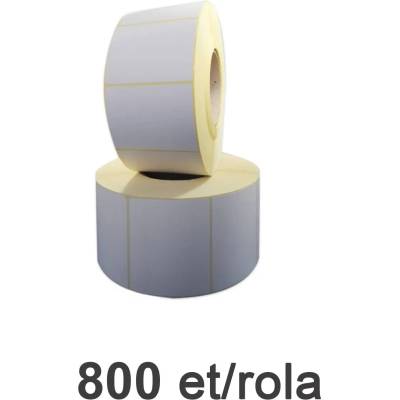 ZINTA Самозалепващи се етикети ZINTA 80x60 мм, 800 ет. /ролка (80X60X800-TH)