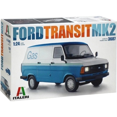 Italeri Model Kit auto 3687 FORD TRANSIT Mk.2 1:24