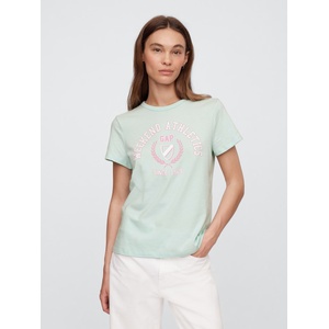 GAP Памучна тениска GAP GAP | Zelen | ЖЕНИ | XXS