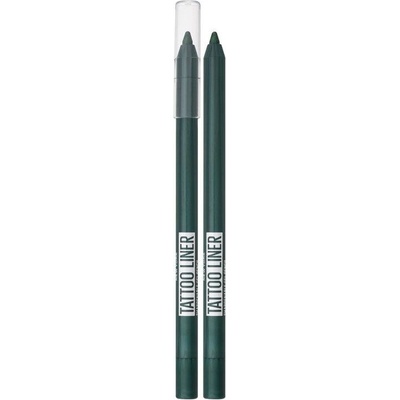 Maybelline Tattoo Liner Gel Pencil dlouhotrvající a voděodolná gelová ceruzka na oči 817 Hunter Green 1,3 g