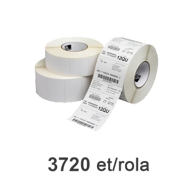 Zebra Самозалепващи етикети Zebra Z-Select 3000T 38x19 mm, 3720 ет. /ролка, сребристо (3006493)