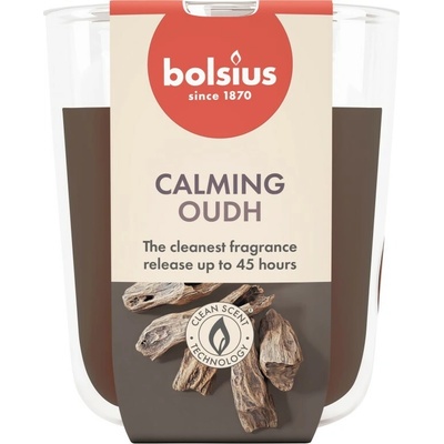 Bolsius True Scents Oud Wood 85 x 97 mm