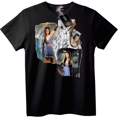 NOONEBRAND Тениска Колаж Мажоретки - 2XL, Black
