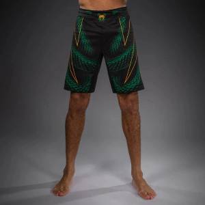 Venum | Официален Вносител за България Шорти Venum Matupa Fightshorts - Black/Green/Gold - XL