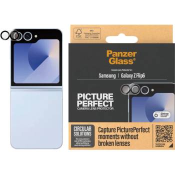 Panzer Стъклен протектор за камера PanzerGlass PicturePerfect Plate за Samsung Galaxy Z Flip 6