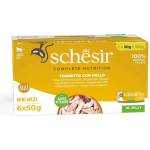 Schesir Multipack тонзия с пиле 6 x 50 г