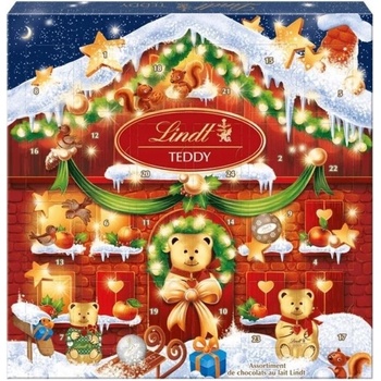 Lindor Lindt Lindt Adventní kalendář TEDDY 124g