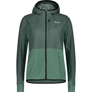 Mons Royale Дамско ветрозащитно яке за колоездене Mons Royale Women's Diversion Merino Wind Jacket Cycling jacket - Thyme / Cypress (151-0735-0414)