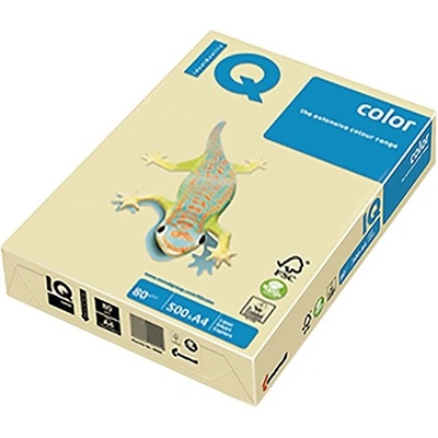 Mondi Цветна хартия за копирни машини IQ Color A/4 80 г пастелно-кремава CR20 500 листа/пакет IQC480/P/CR20 (IQC480/P/CR20)
