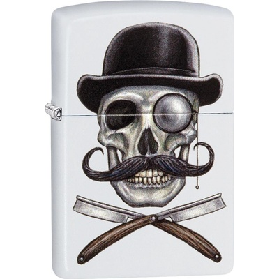 Zippo Skull And Razors