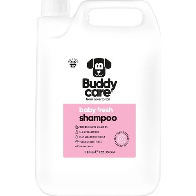 Buddycare šampón pre psov Baby Fresh 5 l